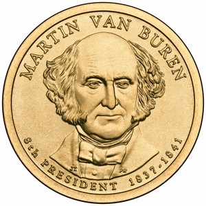Präsidentendollar 2008 - Martin Van Buren