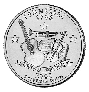 Tennessee State Quarter 2002