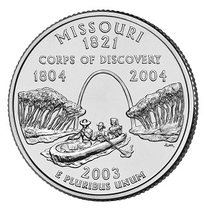 Missouri State Quarter 2003