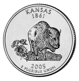 Kansas State Quarter 2005