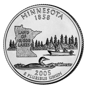 Minnesota State Quarter 2005