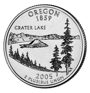 Oregon State Quarter 2005