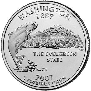 Washington State Quarter 2007
