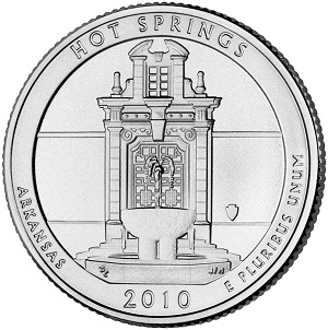 America the Beautiful Quarter 2010 - Arkansas