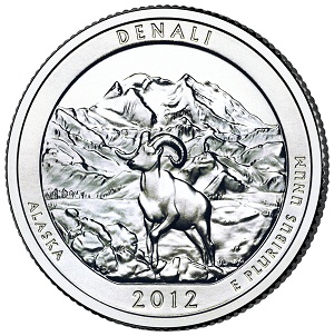 America the Beautiful Quarter 2012 - Alaska
