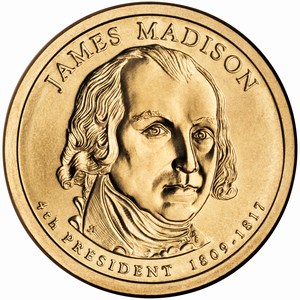 Präsidentendollar 2007 - James Madison
