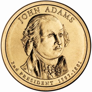 Präsidentendollar 2007 - John Adams