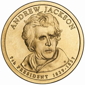 Präsidentendollar 2008 - Andrew Jackson