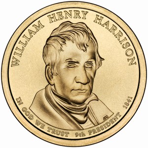 Präsidentendollar 2009 - William Henry Harrison