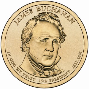 Präsidentendollar 2010 - James Buchanan