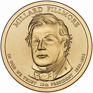 Präsidentendollar 2010 - Millard Fillmore