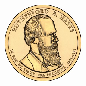 Präsidentendollar 2011 - Rutherford B. Hayes