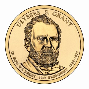 Präsidentendollar 2011 - Ulysses S. Grant
