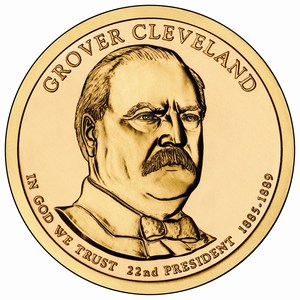 Präsidentendollar 2012 - Grover Cleveland