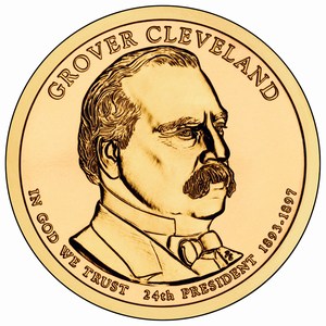 Präsidentendollar 2012 - Grover Cleveland