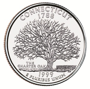 Connecticut State Quarter 1999