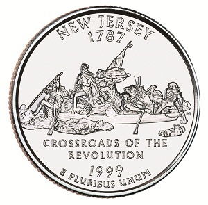 New Jersey State Quarter 1999