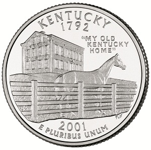 Kentucky State Quarter 2001