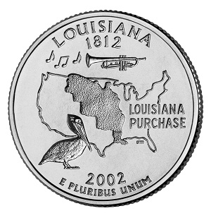 Louisiana State Quarter 2002