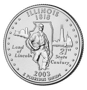 Illinois State Quarter 2003