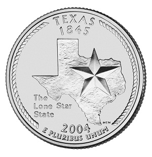 Texas State Quarter 2004