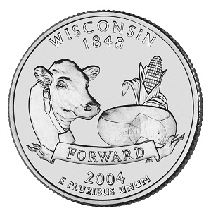 Wisconsin State Quarter 2004