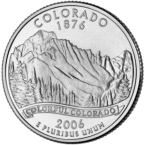 Colorado State Quarter 2006