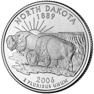 North Dakota State Quarter 2006