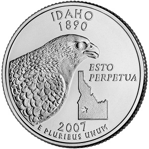 Idaho State Quarter 2007
