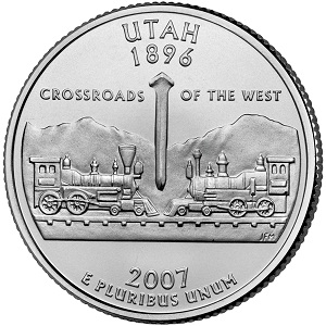 Utah State Quarter 2007