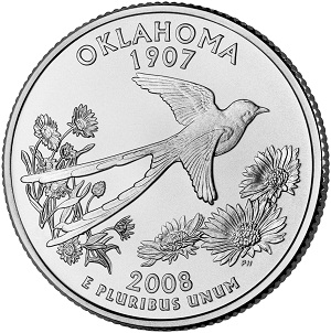 Oklahoma State Quarter 2008