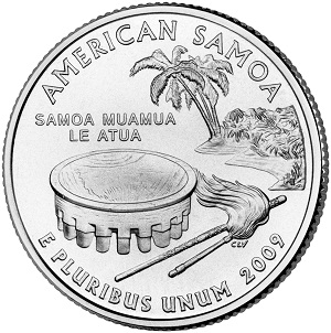 Amerikanisch-Samoa State Quarter 2009
