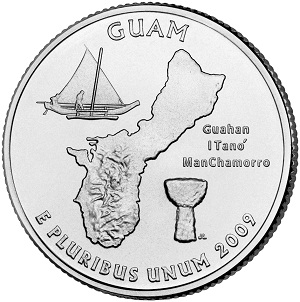 Guam State Quarter 2009